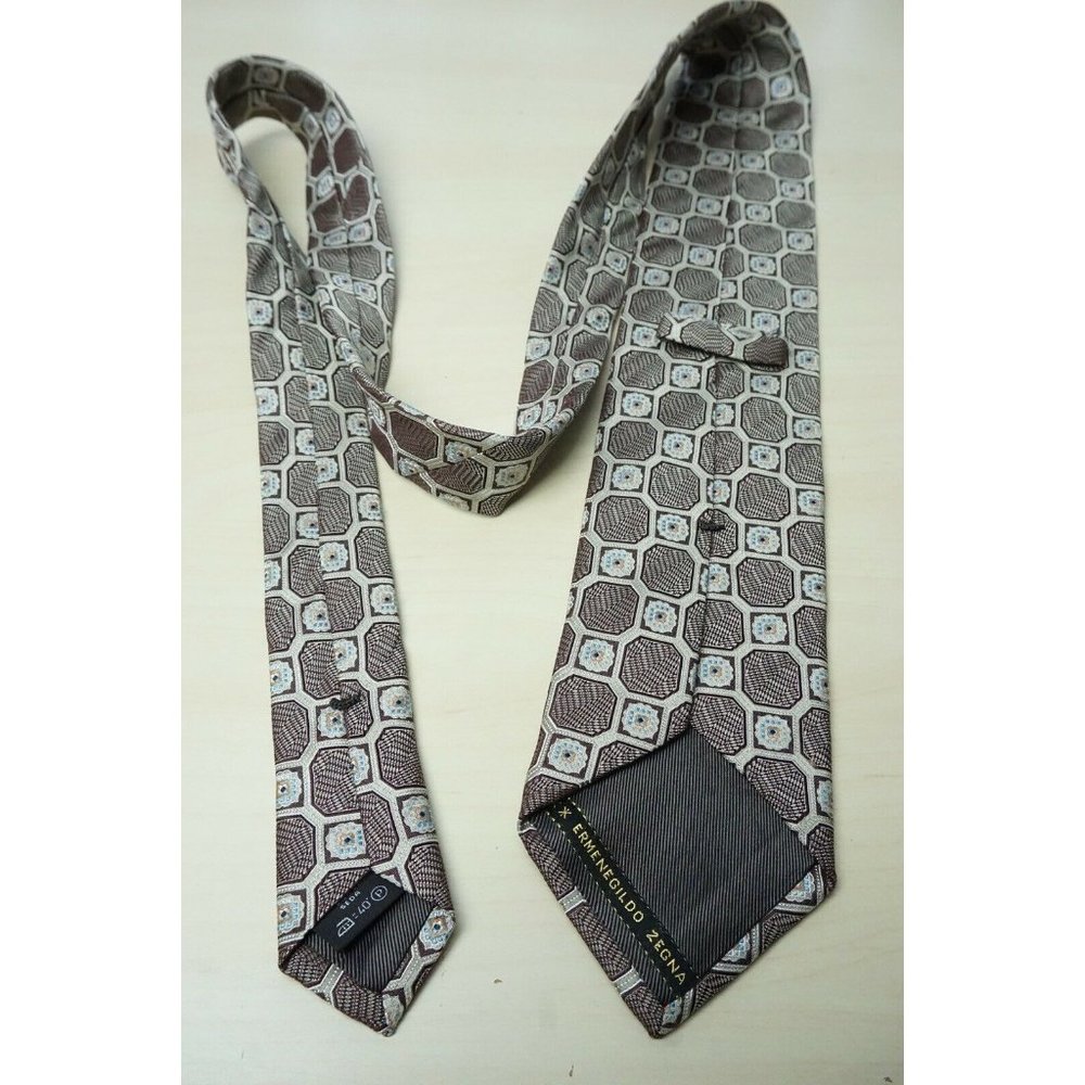 Ermenegildo Zegna Current Chocolate Brown Metallic - Picture 4 of 5